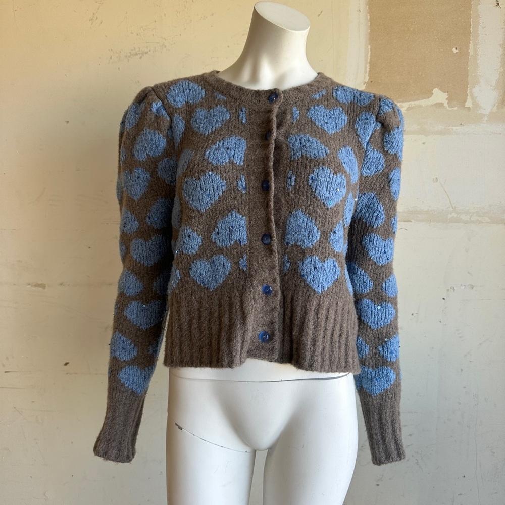 Le Lion Cardigan Sweater Made in Italy